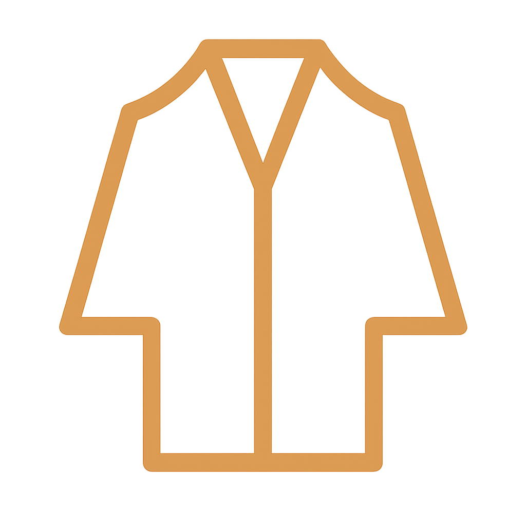 Pressing of 3 garments